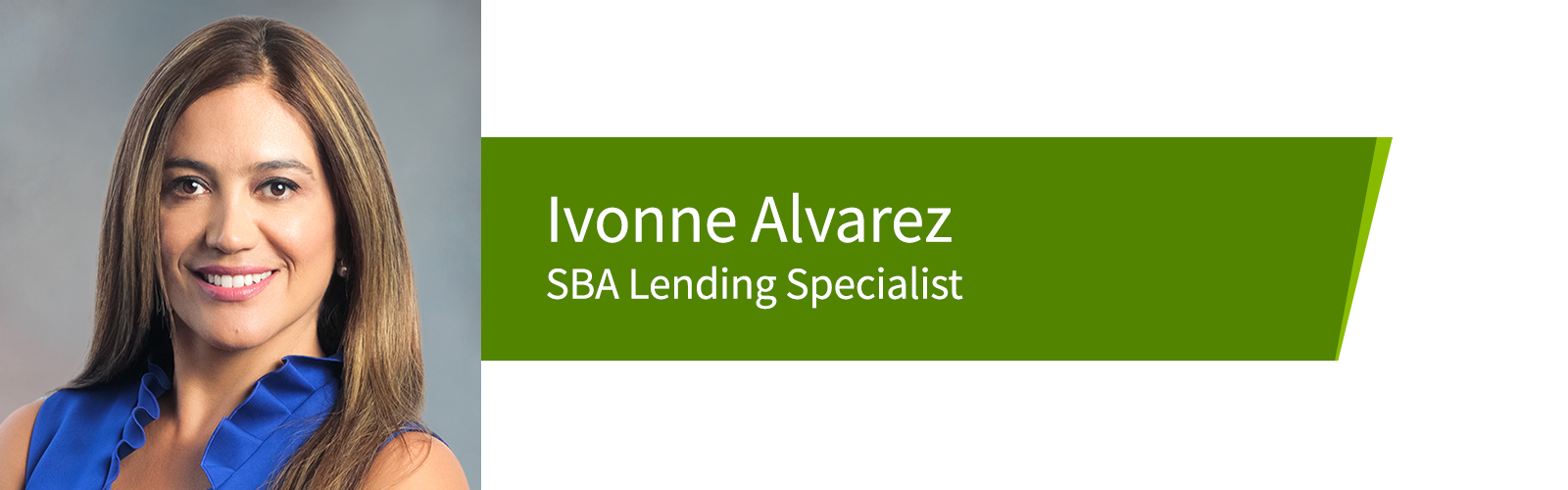 Ivonne Alvarez, Regions SBA Lending Specialist.