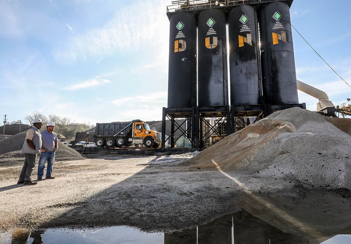 Dunn construction site.