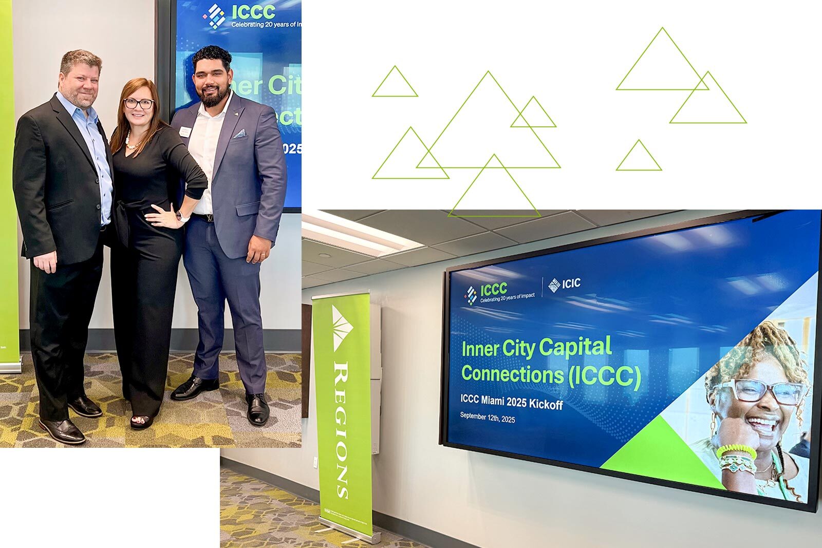 The small-business owners and community partners gather to celebrate ICCC’s impact in Miami, Florida.