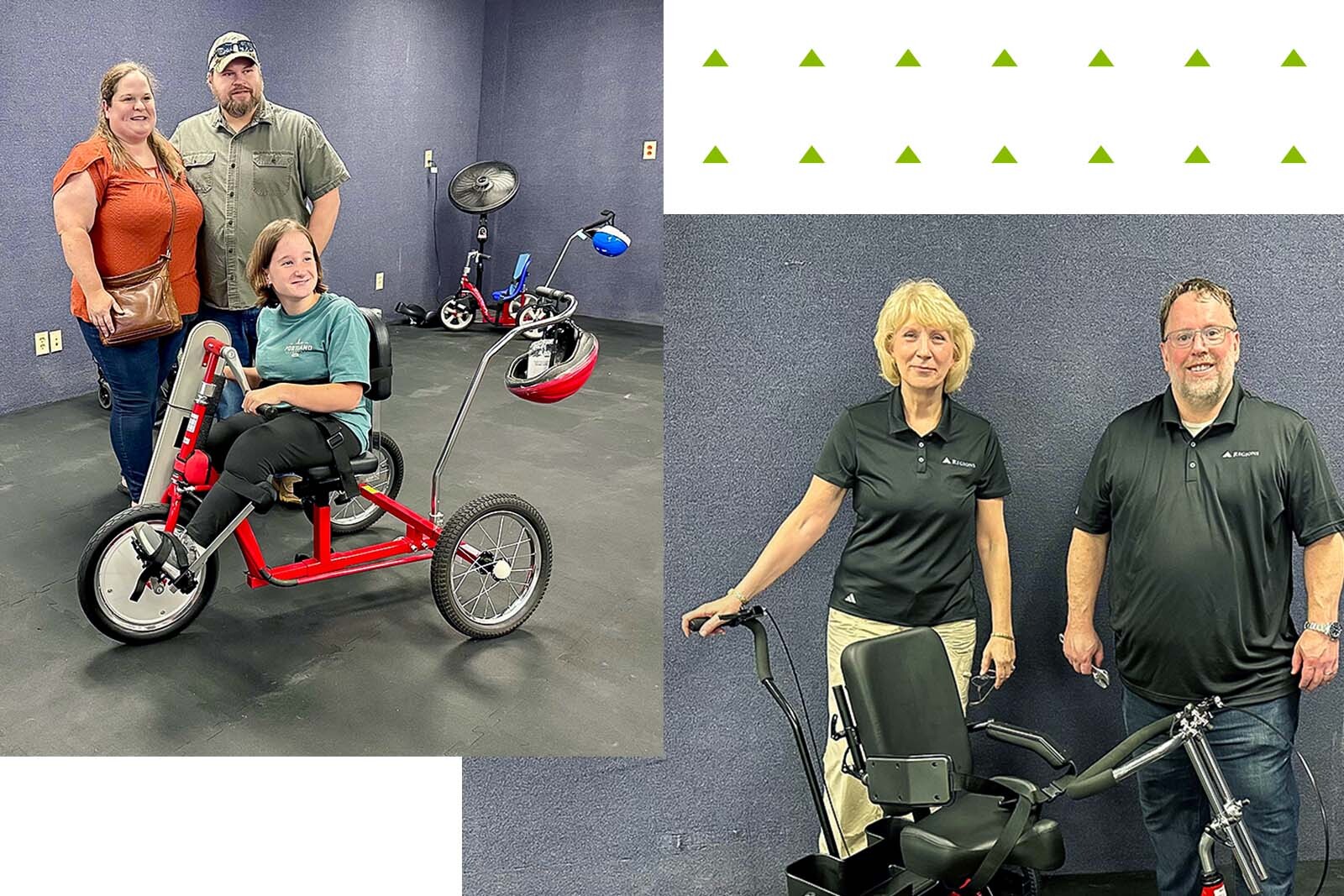 People at Iron City Trykes.