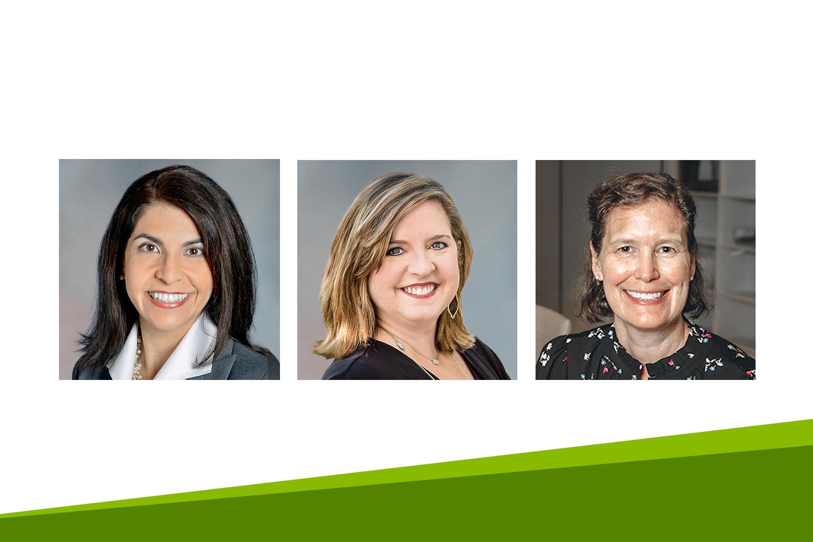 Marta Self, Amanda Saint, and Meredith Smith