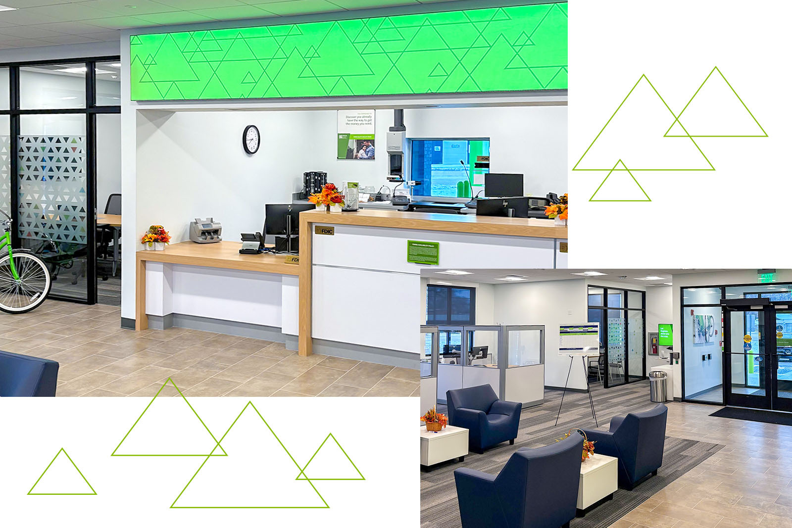 Regions West Belleville Branch interior.