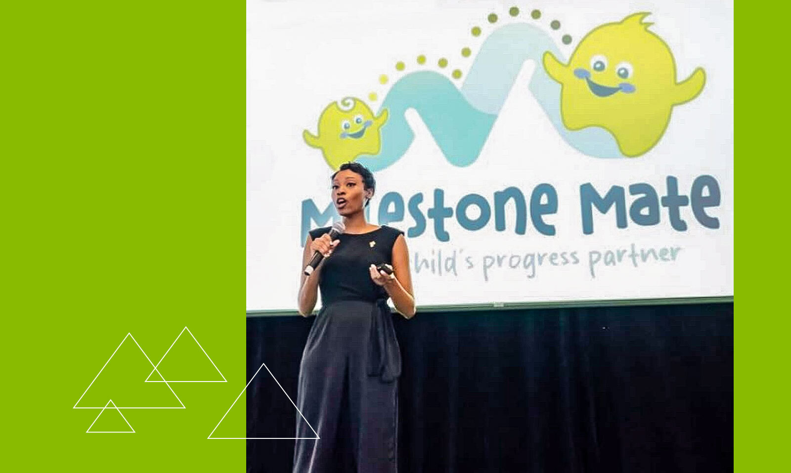 The creator of MilestoneMate, a software platform designed to help families and providers track developmental milestones in young children and identify when support is needed sooner.