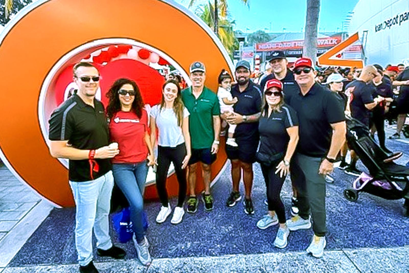 Regions Bank associates at The Miami-Dade Heart Walk.