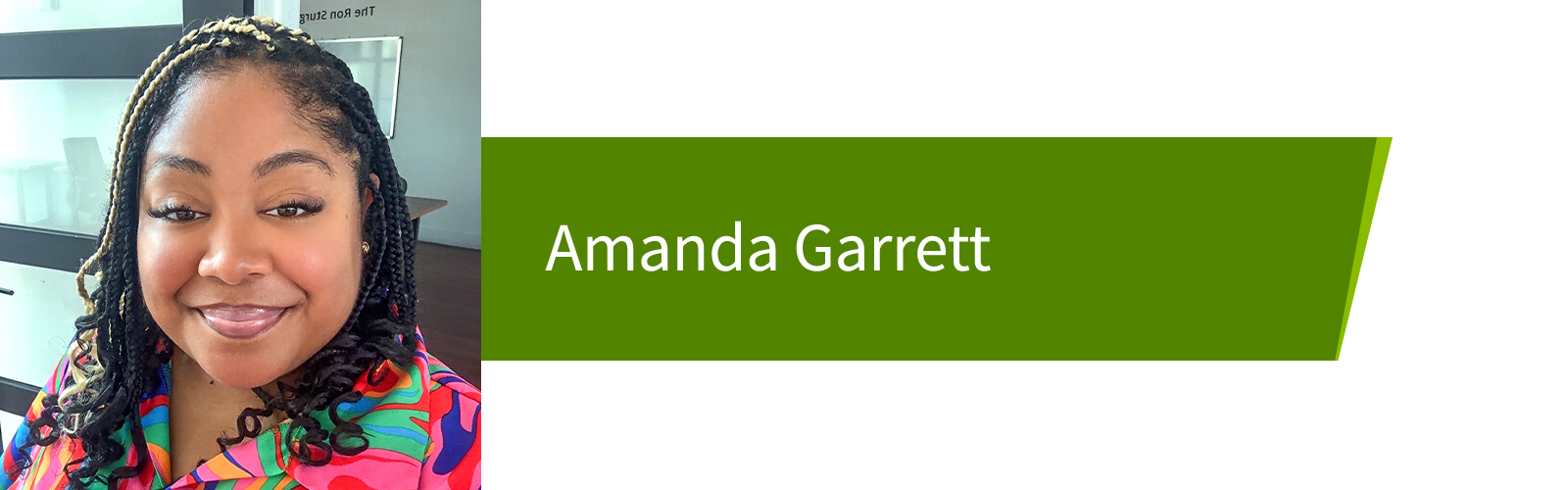 Amanda Garrett.