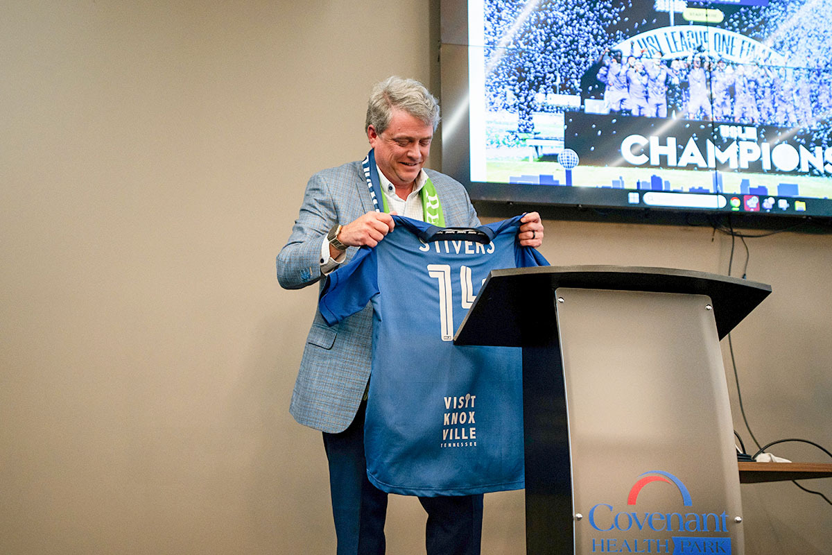 One Knoxville Sporting Club and Regions Bank publicly announced a landmark, multi-year partnership.