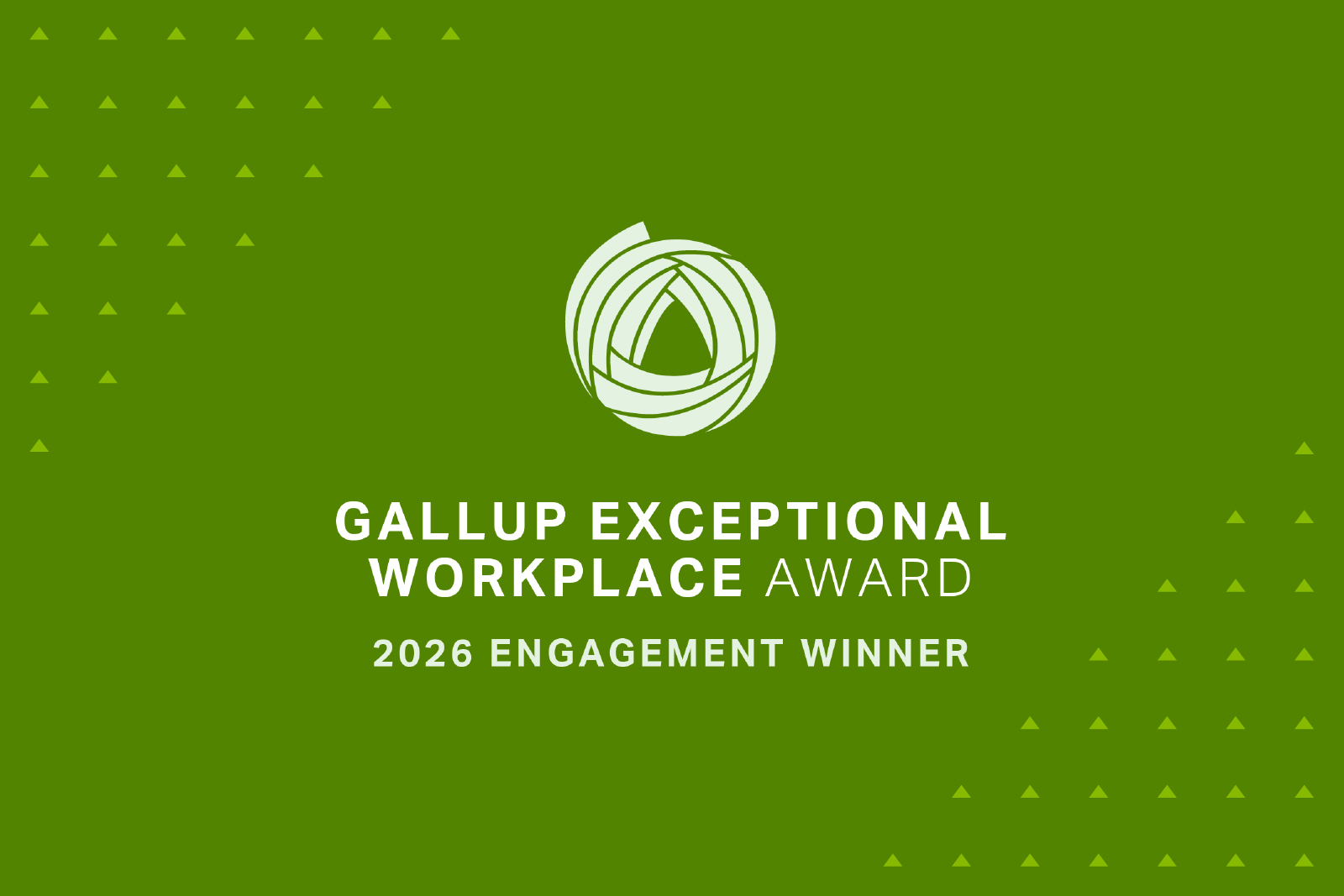 2026 Gallup Exceptional Workplace Award logo.