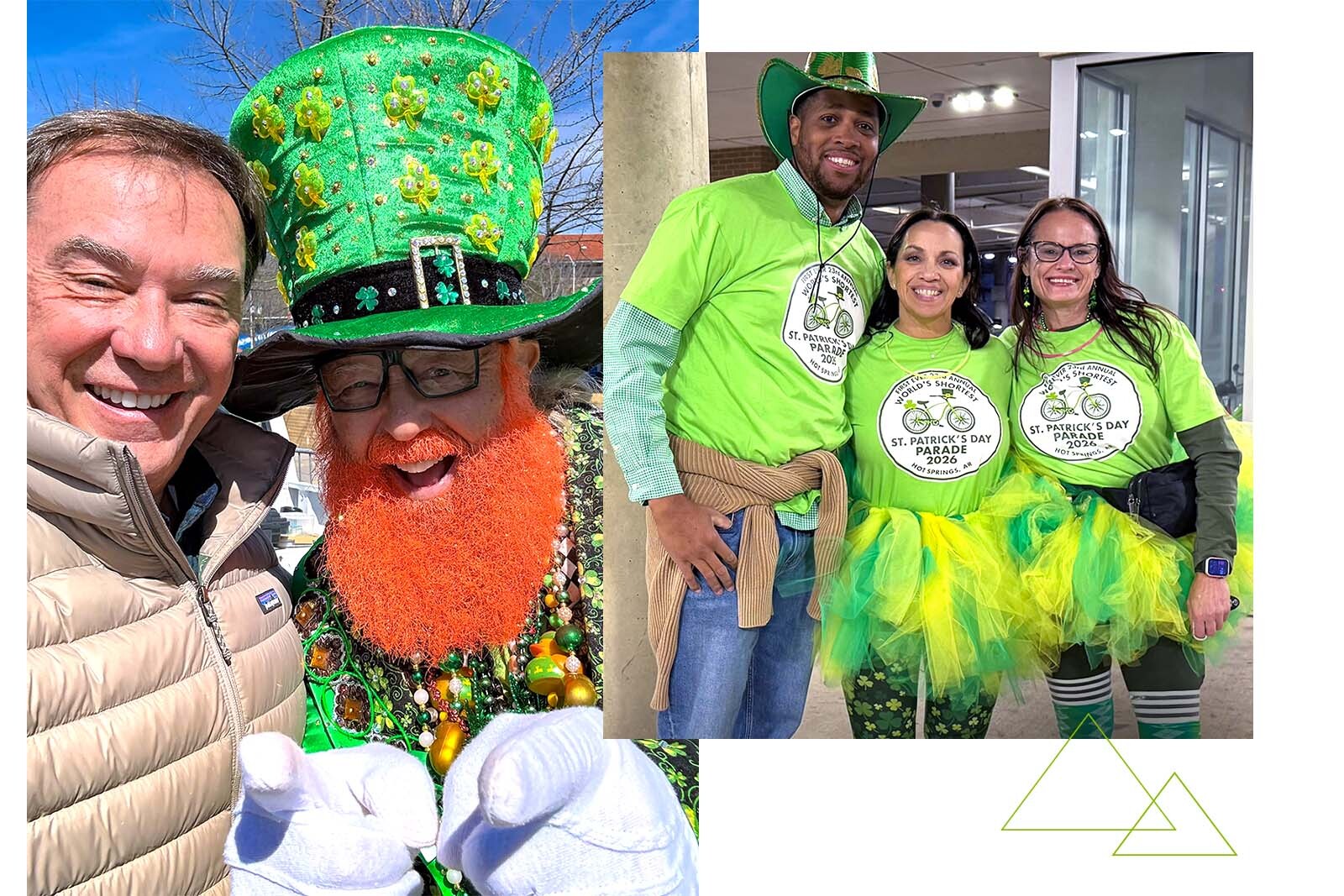Regions associates at First Ever 23rd Annual World’s Shortest St. Patrick’s Day Parade.