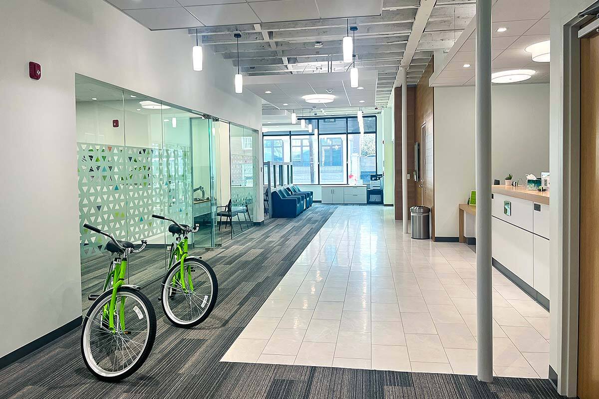 Regions Bank combines hometown banking and modern technology to offer personalized customer service inside the Charleston Meeting Street Branch.