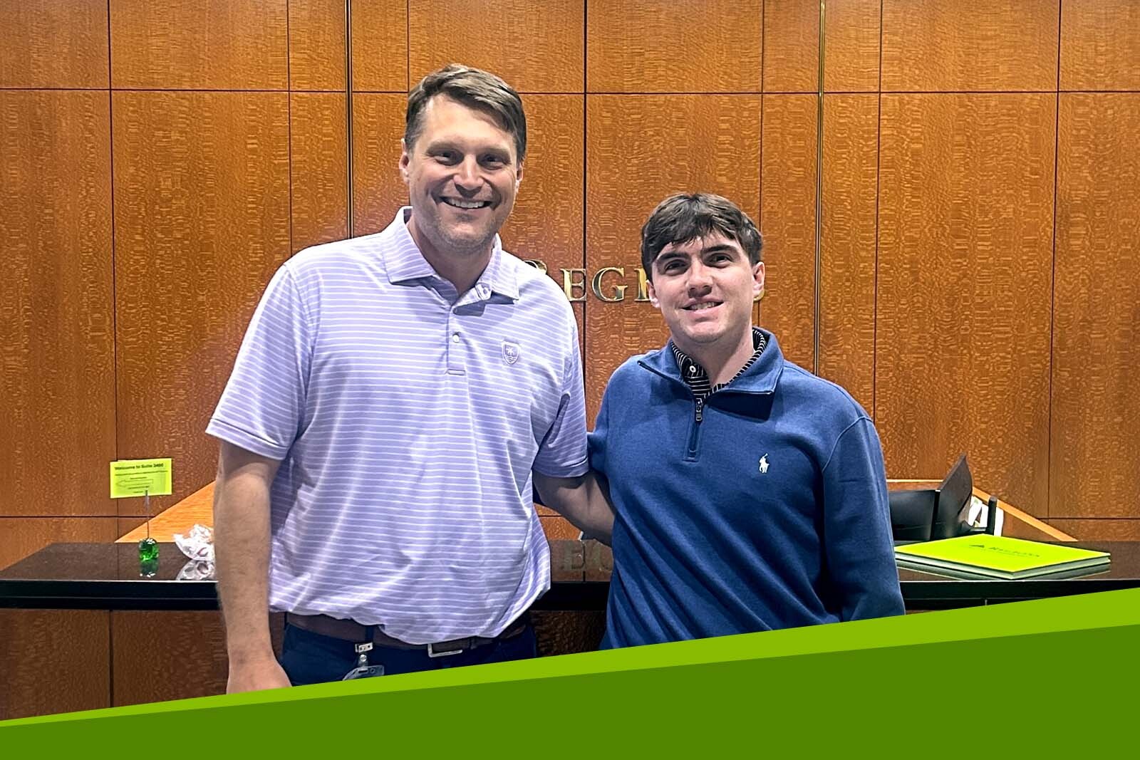 Jack Hauck, Wealth Management Development Program associate in Institutional Services...