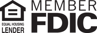 Equal Housing Lender, Member FDIC logo.
