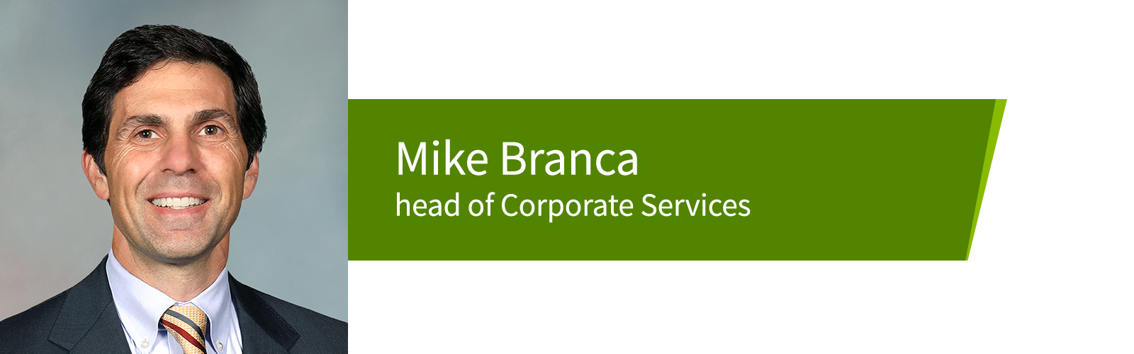 Mike Branca, head of Corporate Services for Regions Bank.