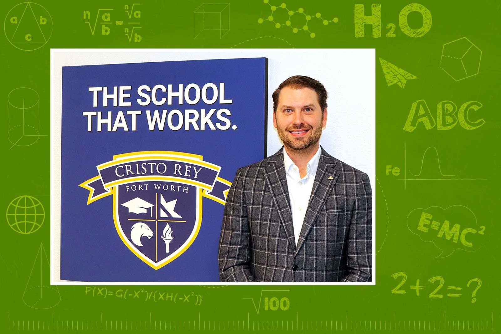 Kyle Sederstrom from Cristo Rey Fort Worth College Preparatory.