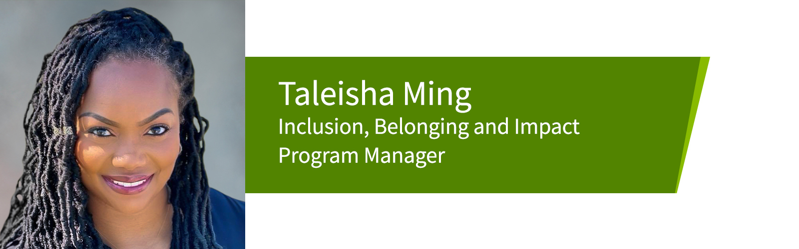 Taleisha Ming, Inclusion, Belonging and Impact Program Manager at Regions.