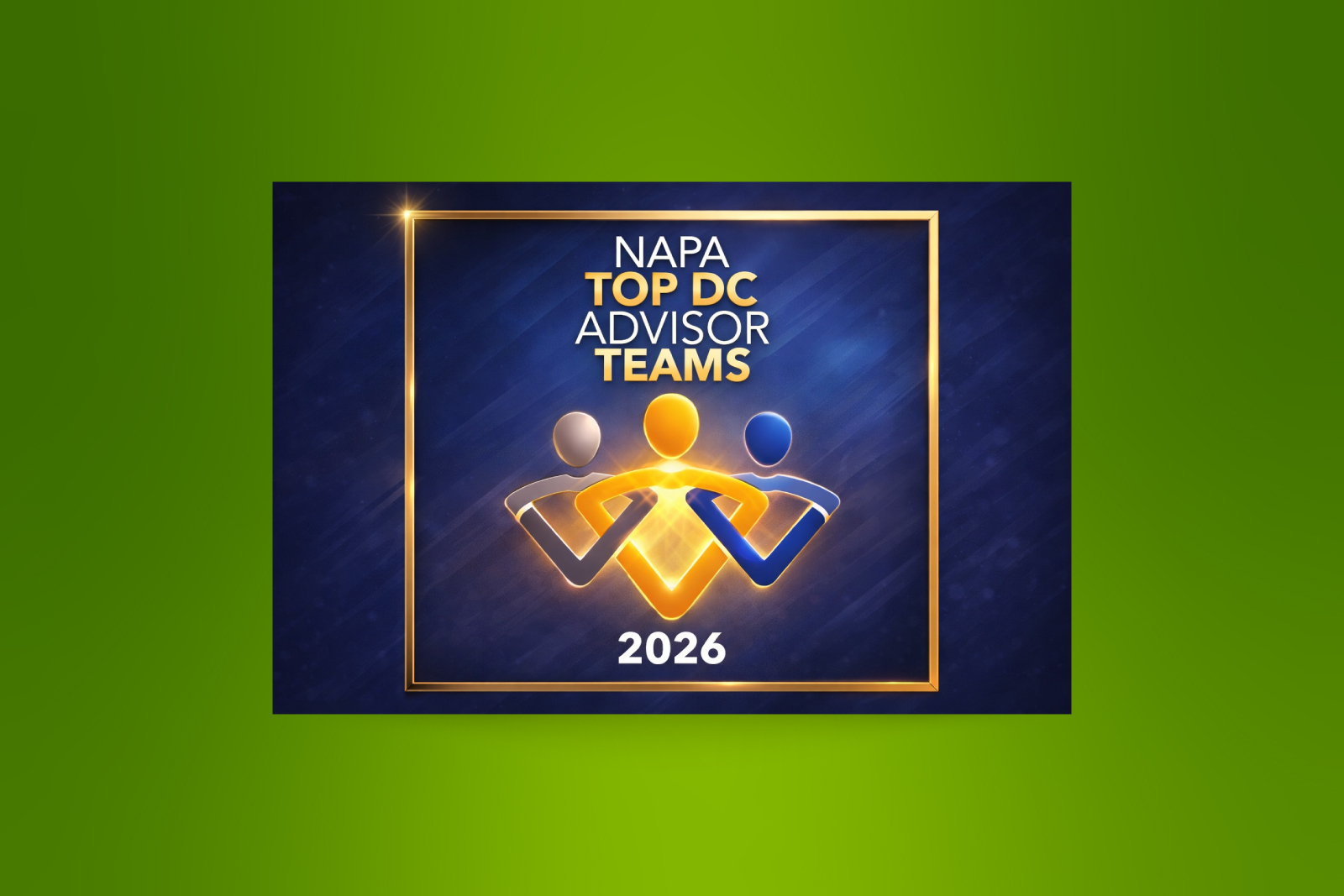NAPA Top DC Advisor Teams 2026 Award logo.