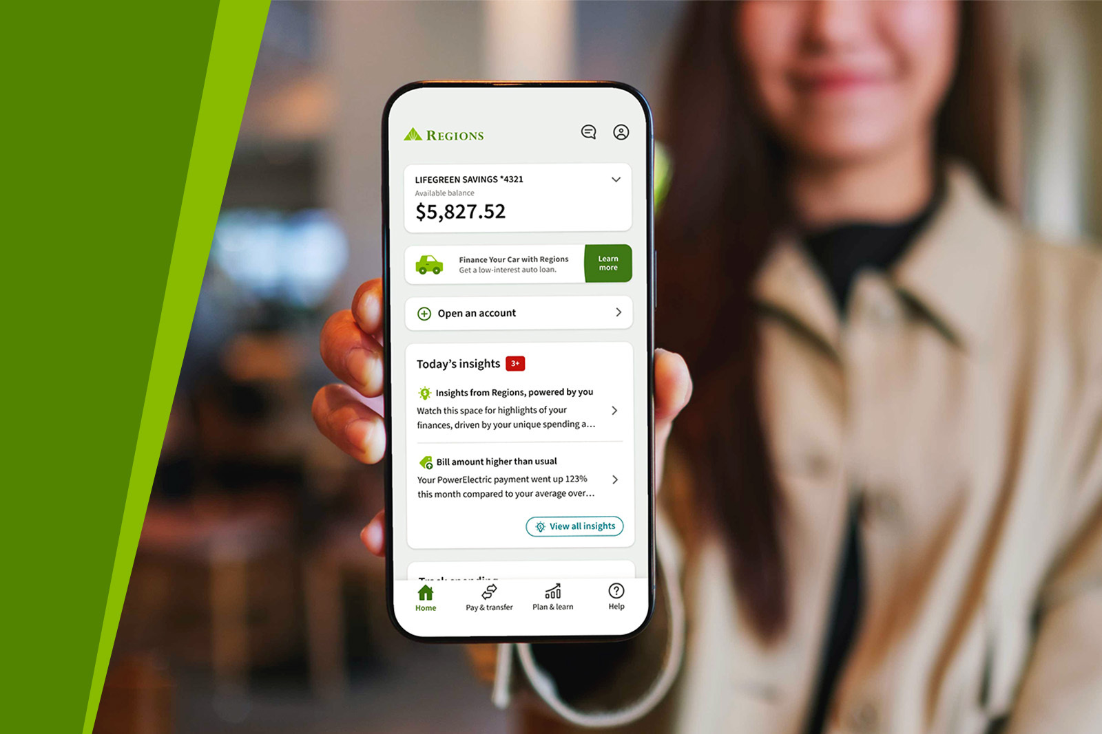 Personalized Insights for Mobile Banking.