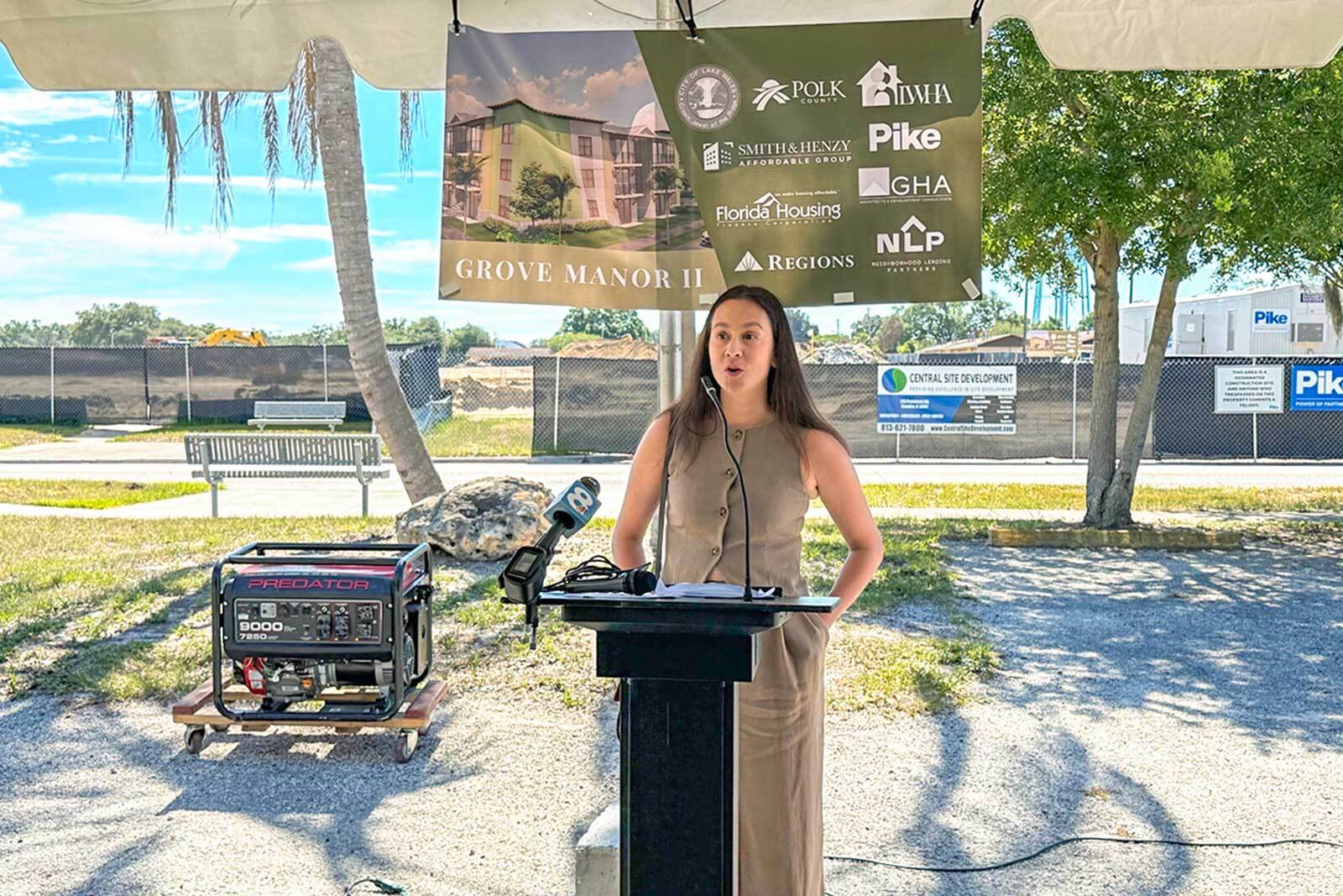 Allison Johnston, relationship manager for Regions Affordable Housing.