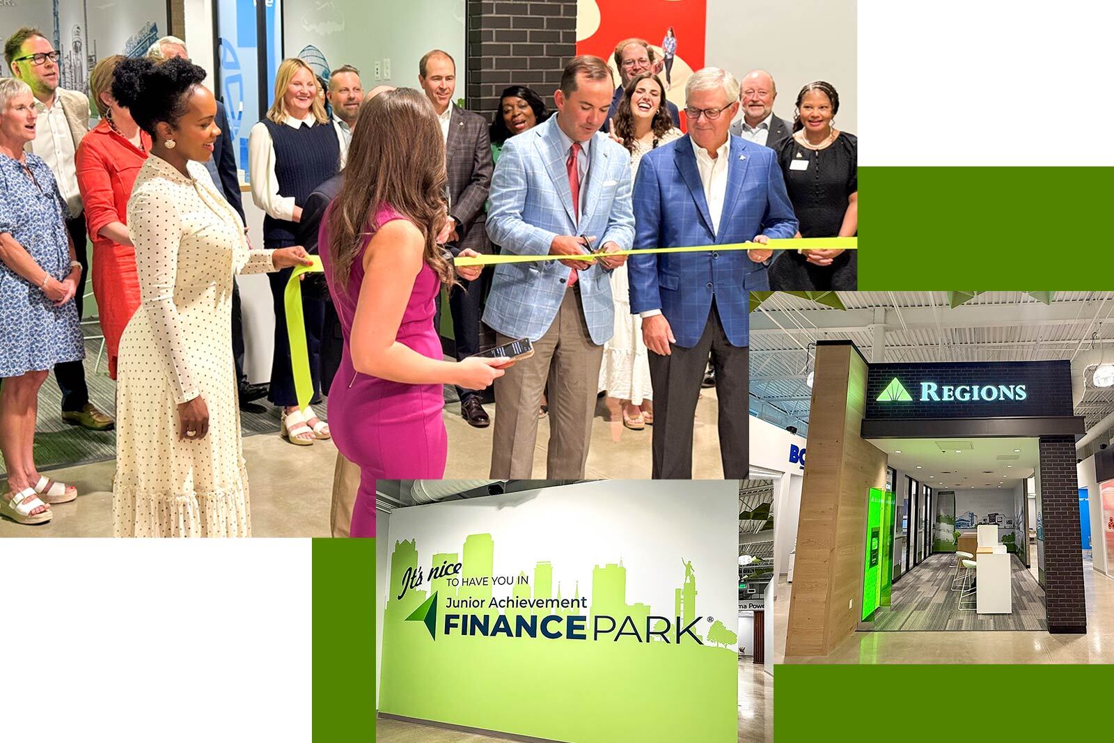 The opening of the Junior Achievement McWane Economic Education Center...