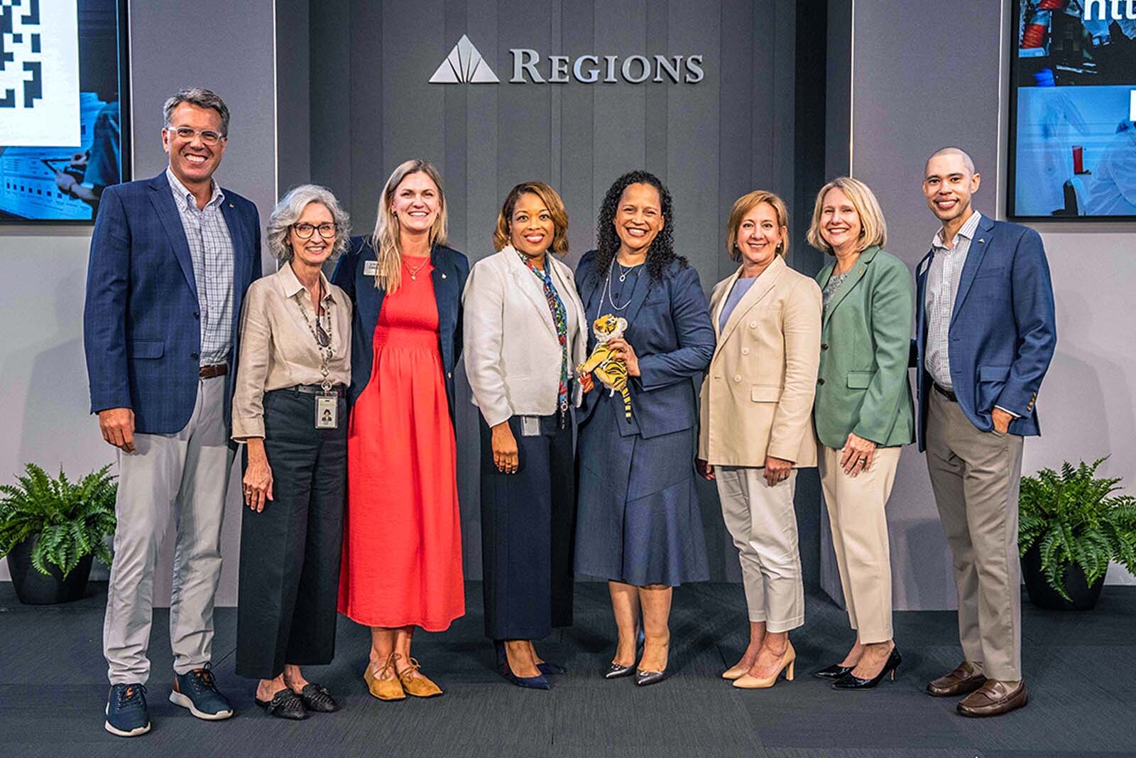 Regions associates and Noelle Russell.