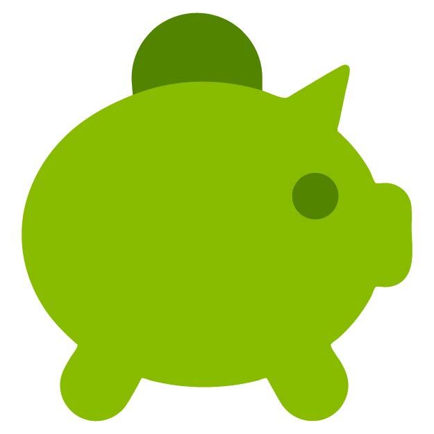 Illustration of a piggy bank.