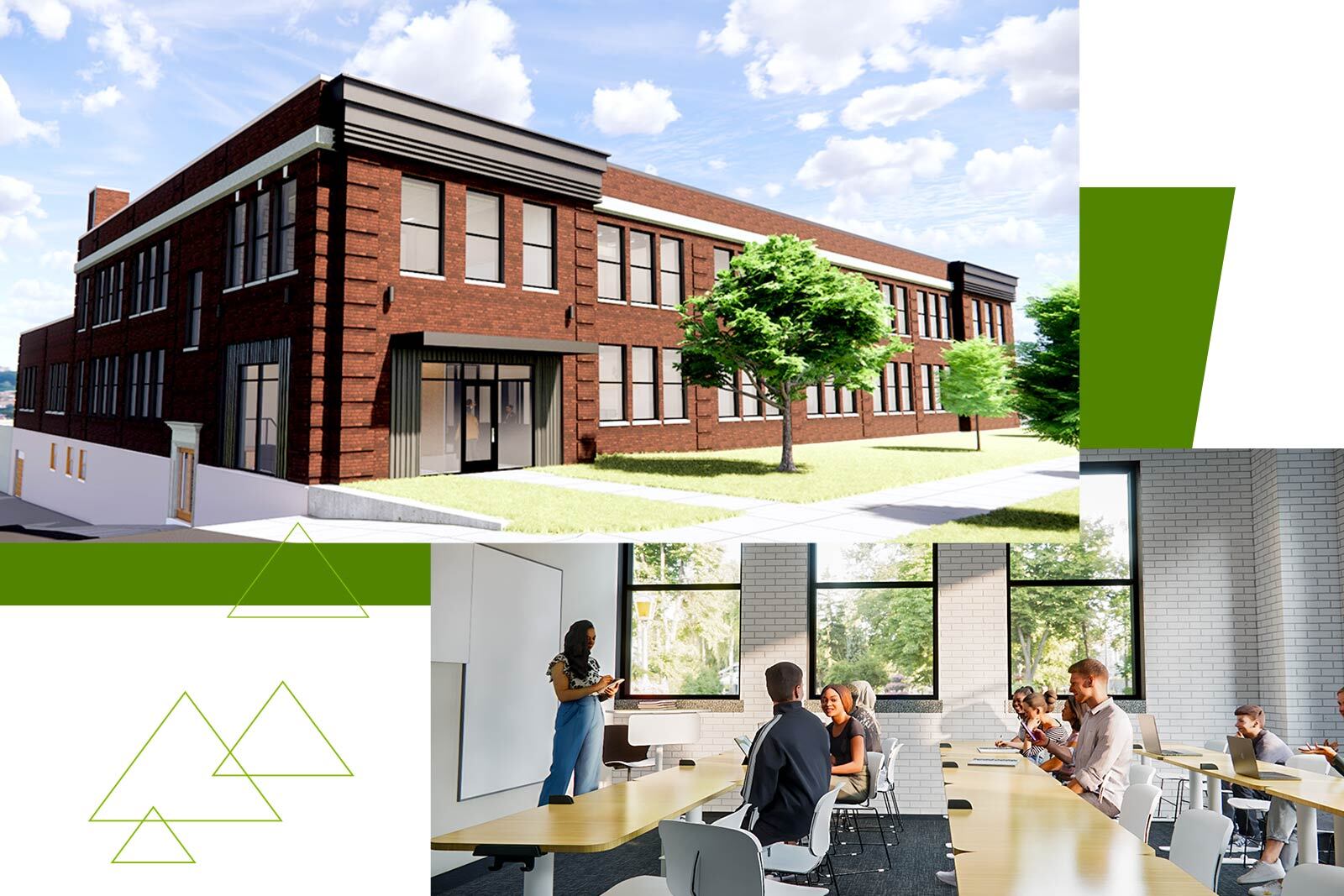 The Knoxville Leadership Foundation is redeveloping the historic Swan Bakery building into an expanded KnoxWorx workforce development center serving individuals seeking employment opportunities and a fresh start.