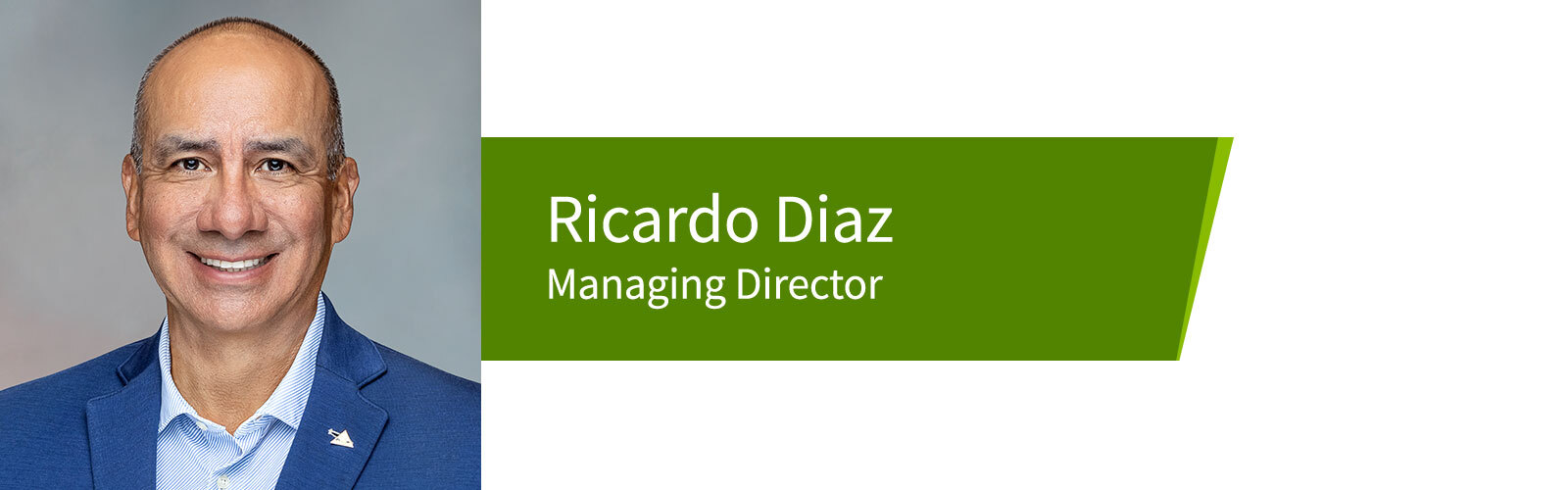 Ricardo Diaz, Managing Director.