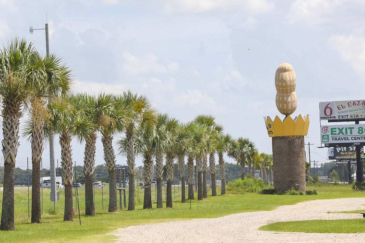 As we head to Valdosta, we make a stop near Ashburn, the Peanut Capital of the World.