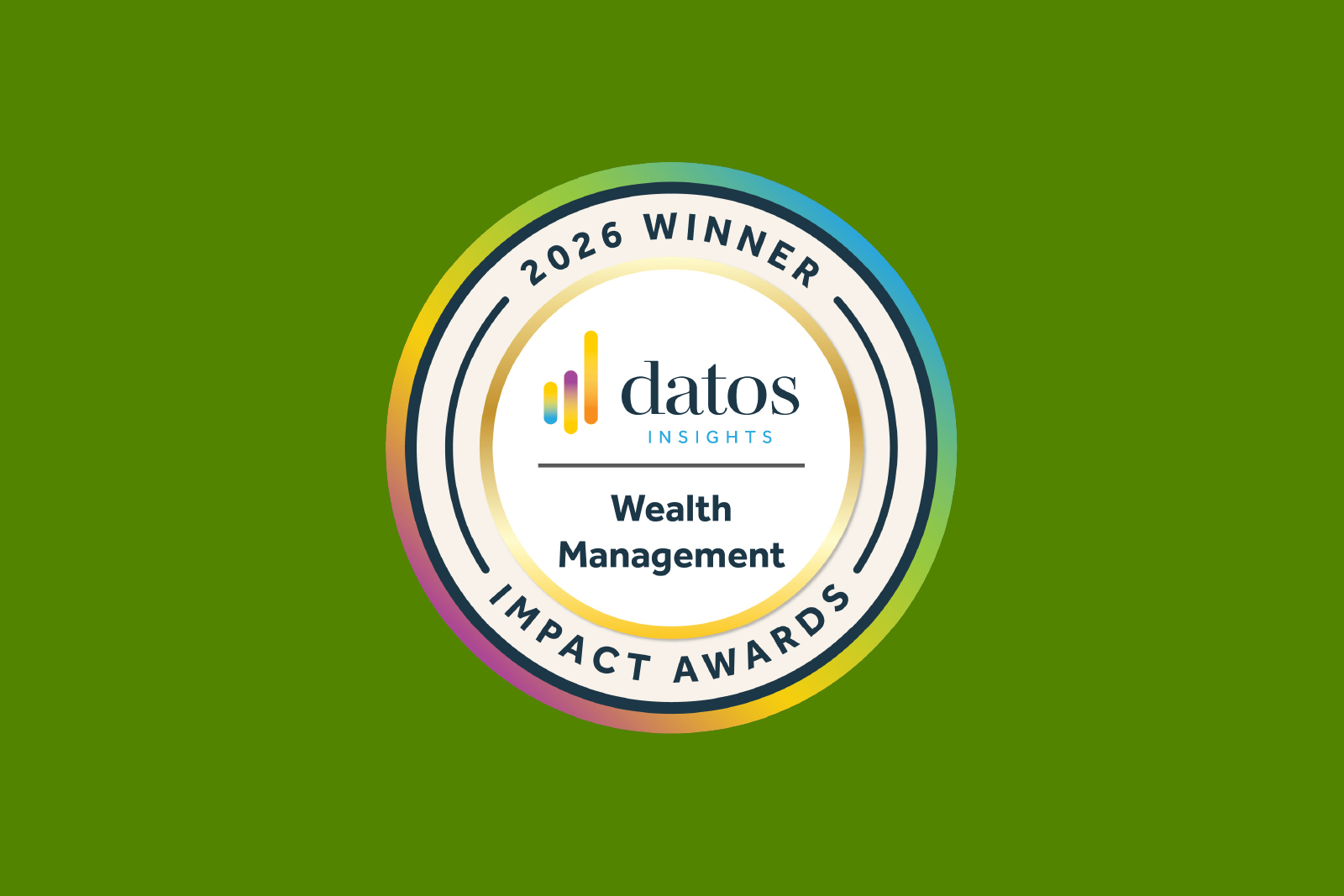 Datos Impact Awards logo.